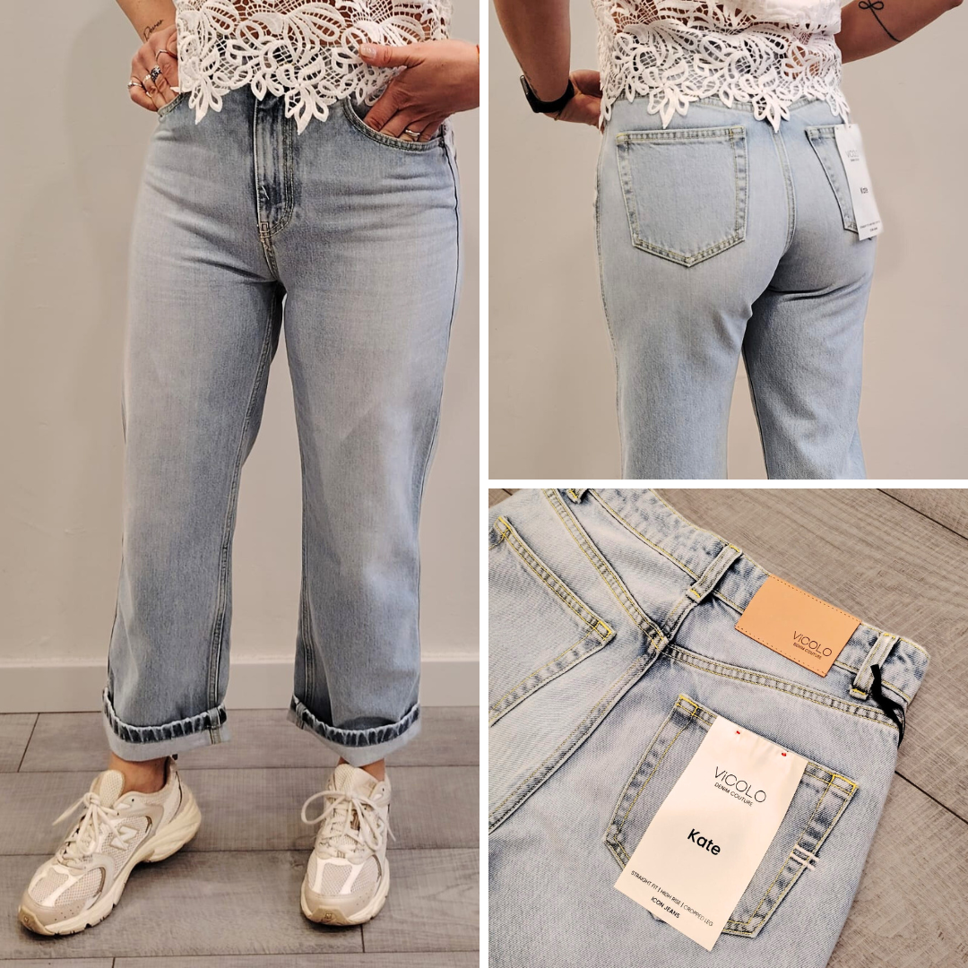 Jeans Vicolo mod. Kate lavaggio chiaro