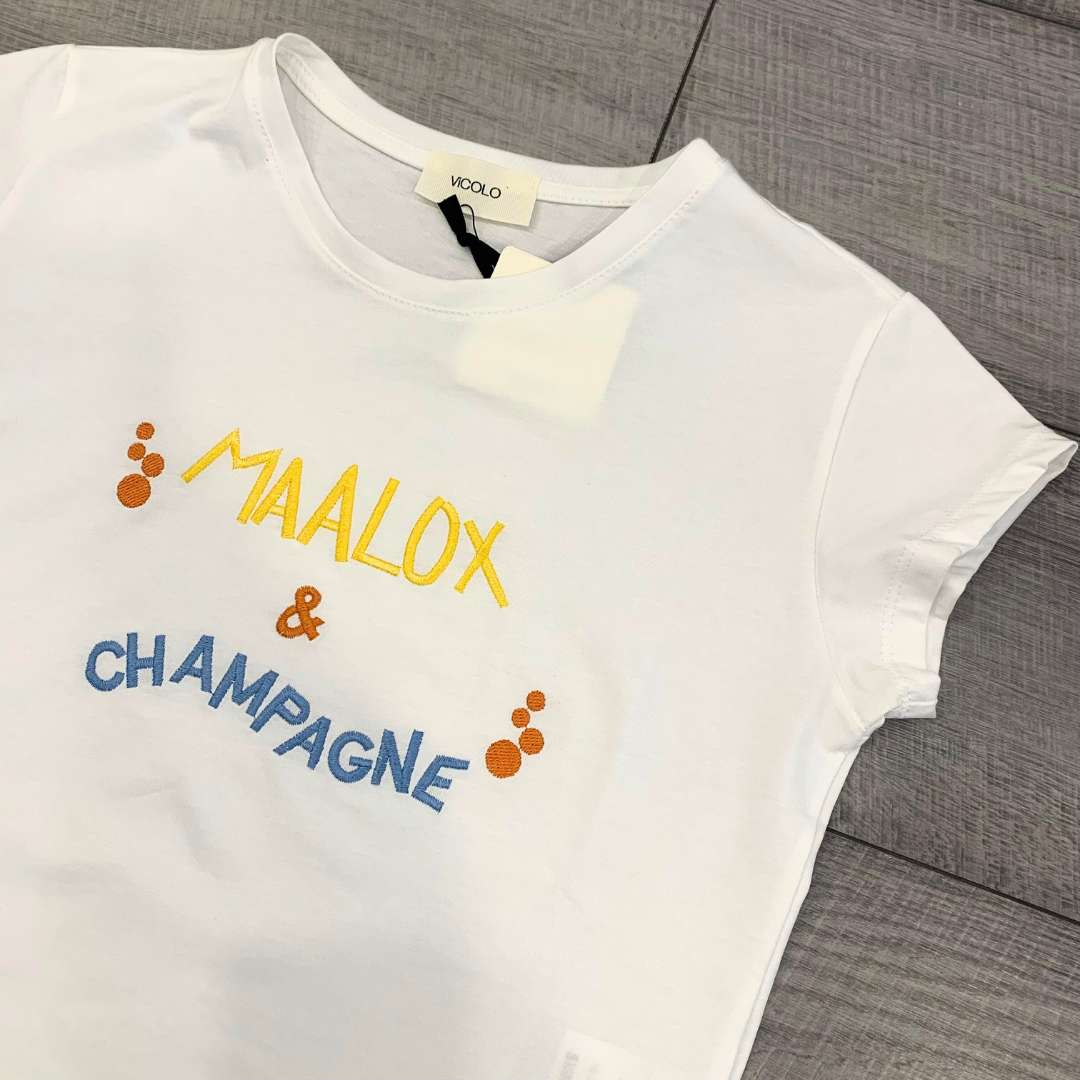 T-shirt "Maloox & Champagne" Vicolo