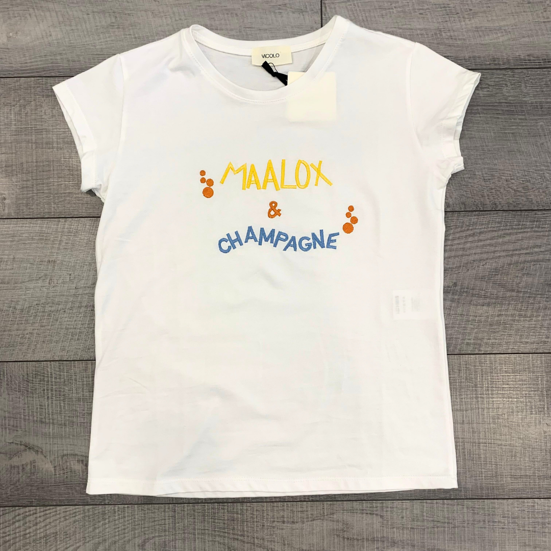 T-shirt "Maloox & Champagne" Vicolo